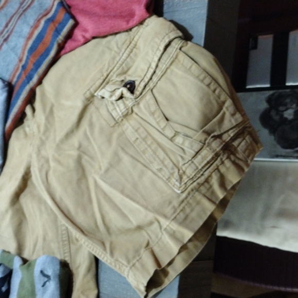 Men's BUNDLE AMERICAN EAGLE * HOLLISTER TEES & SHORTS*** SZ S / M CARGO WAIST 30 - Picture 6 of 15